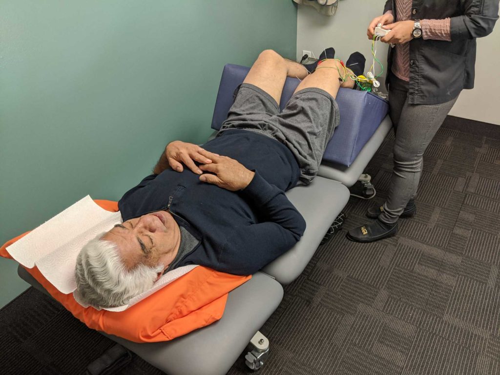 Acupuncture 1 Ottawa Patient Getting Acupuncture
