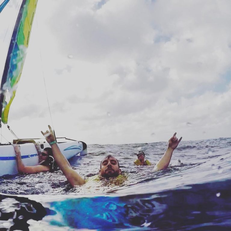 Sailing Adventure in Vast Ocean