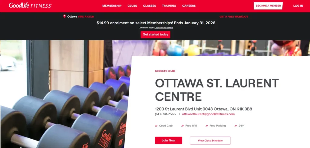 GoodLife Fitness ST. Laurent - 2026