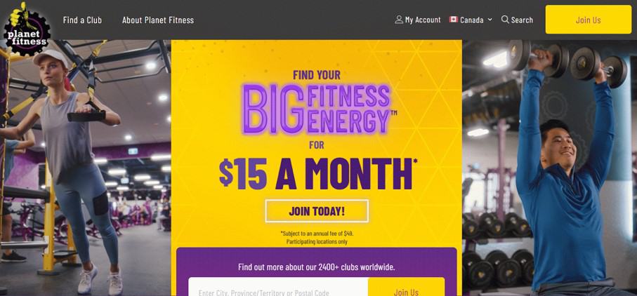 Anytime fitness $10 a month online