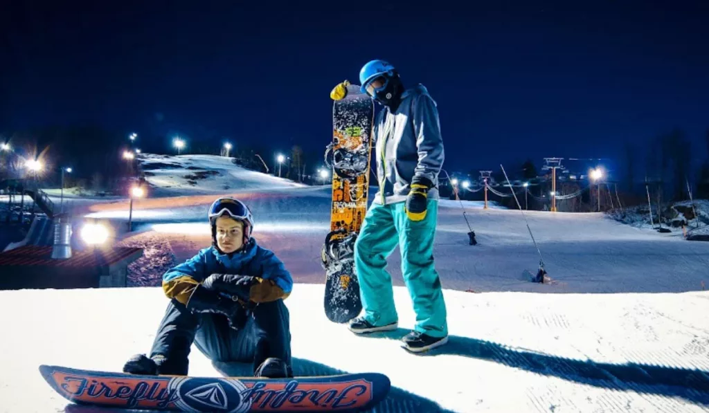 Mont Cascades For Night Skiing