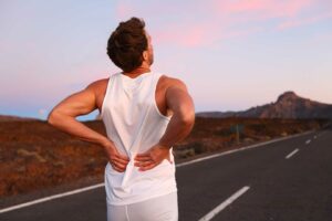 Blog 137 a man with a disc injury