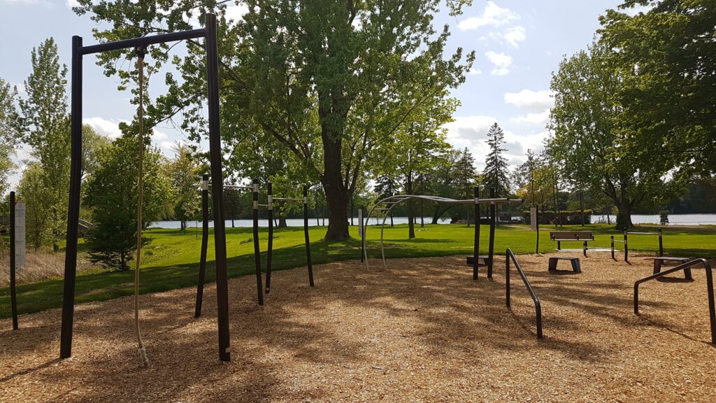 Gorgeous new Calisthenics Park Mooneys Bay
