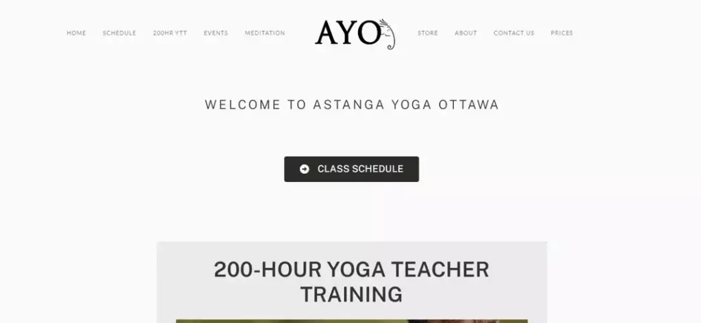 Astanga Yoga Ottawa