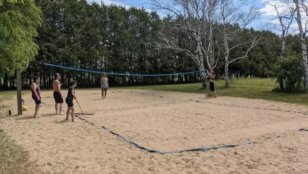 Experimental Farm Beach Volleyball Court
