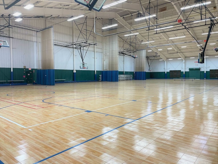 Greensboro Community Centre Basketball Court