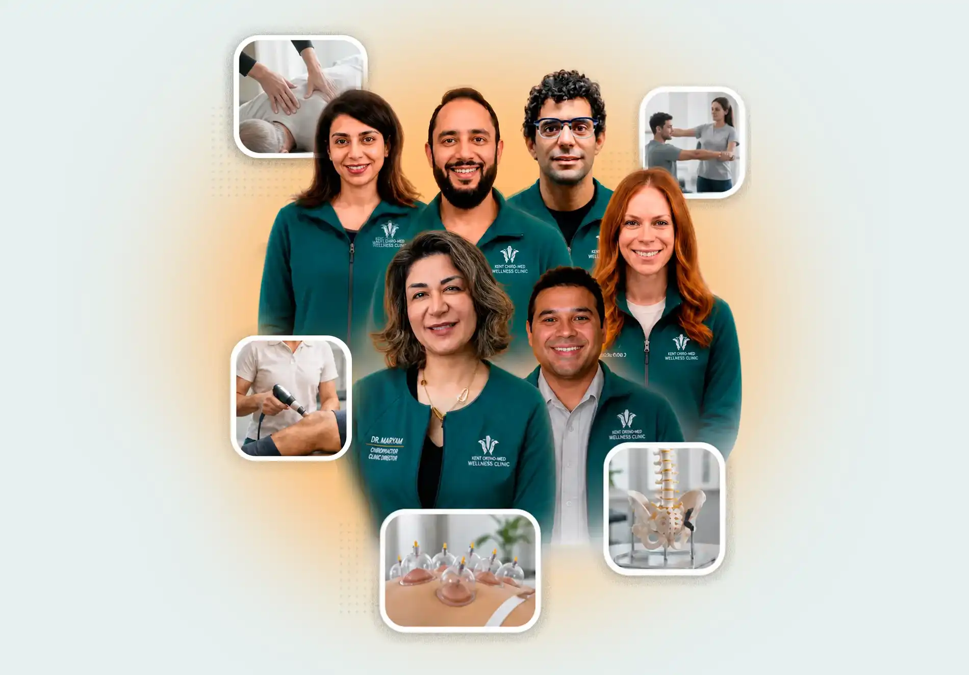 The Kent Chiro-Med chiropractic team at the downtown Ottawa clinic
